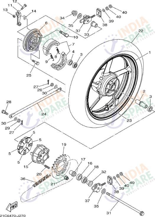REAR WHEEL